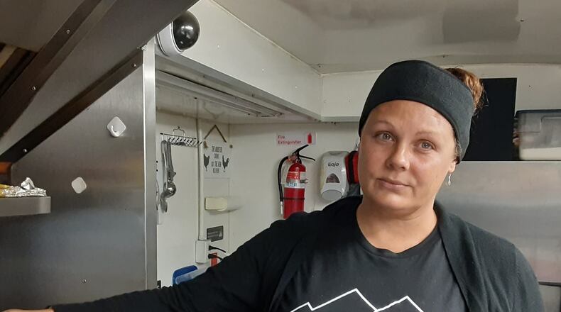 Angela Matthews, an administrator of a Facebook group for overpayment recipients, runs a food truck and catering business that was shut down because of the pandemic. The state said she was overpaid $13,000 in unemployment though she provided the documents they asked for. She is now speaking up for other people being told they have to pay back money they were overpaid through no fault of their own.