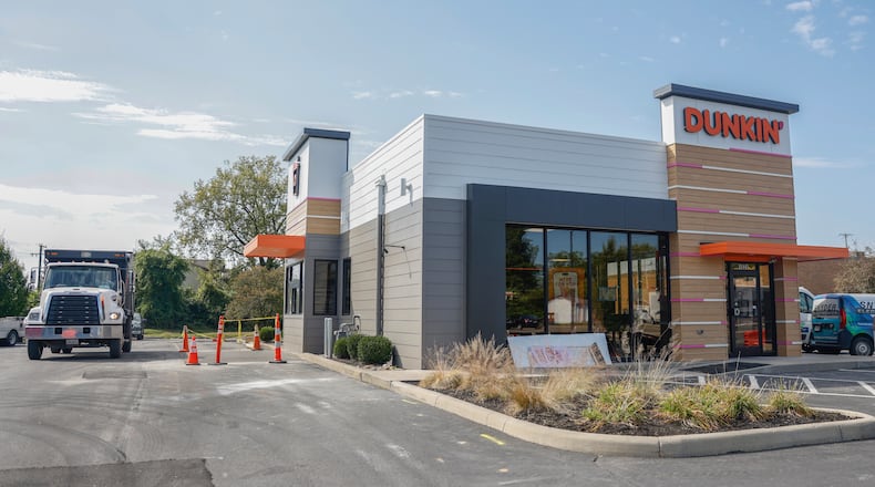 A view of Dunkin' on South Limestone Street on Wednesday, September 10, 2025, in Springfield. The store is closed for remodeling until it's grand opening on October 7, 2025.  JOSEPH COOKE/STAFF