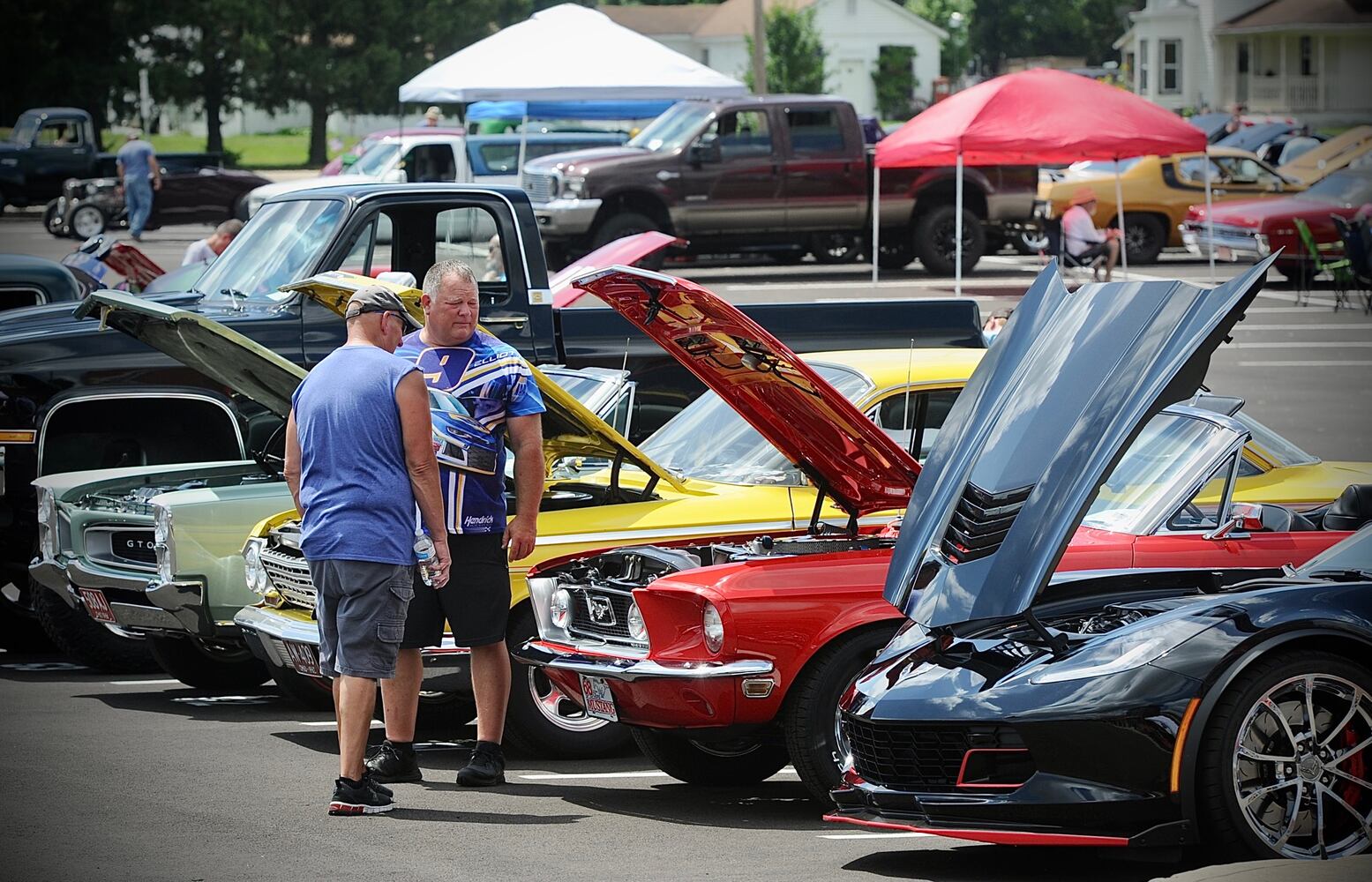 Tecumseh High School Route 40 Car Show 