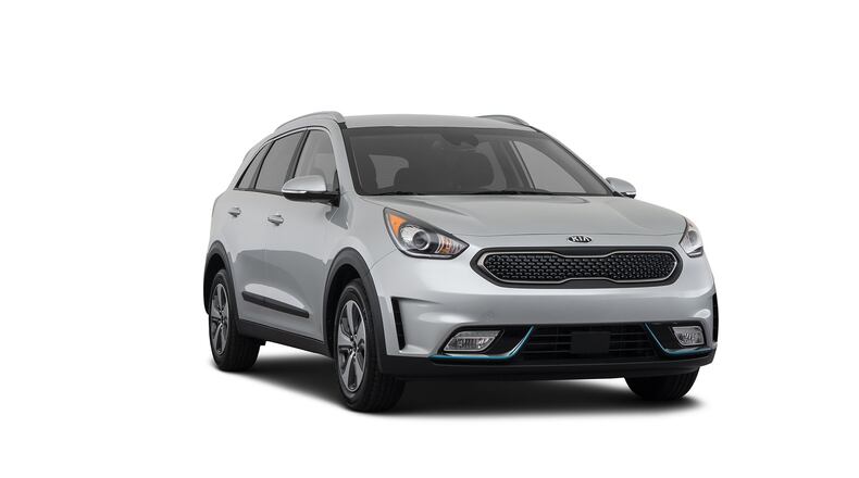 The 2018 Kia Niro has a 1.6-liter, 4-cylinder engine with two electric motor assists. It has an all-electric range of 26 miles. Metro News Service photo