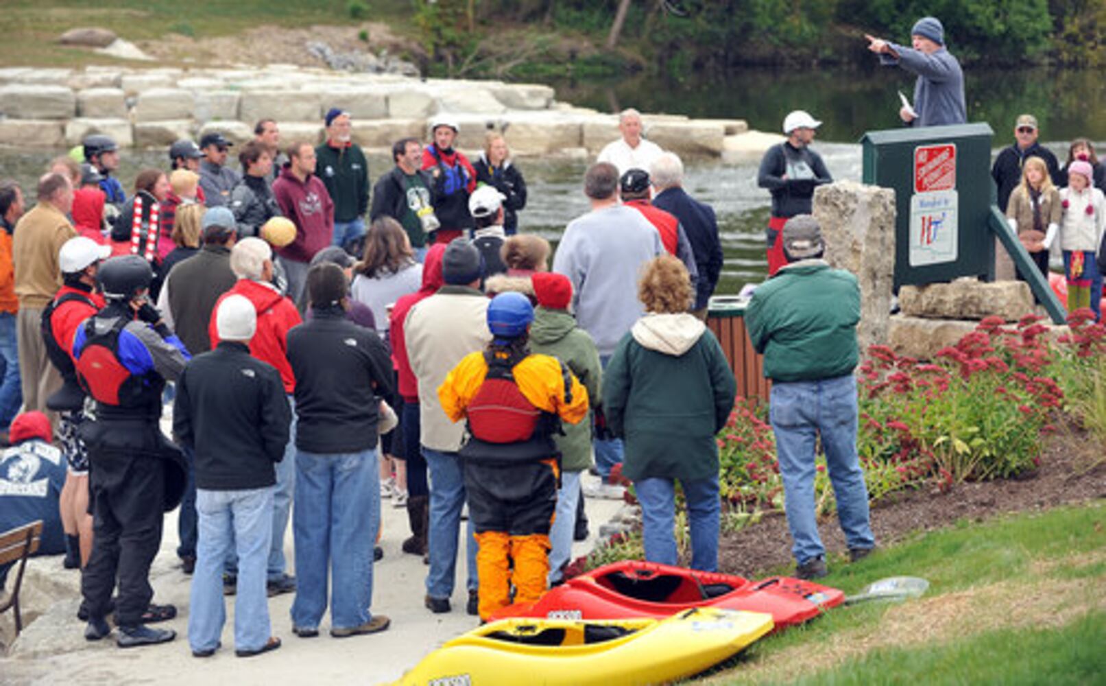 Whitewater park dedication