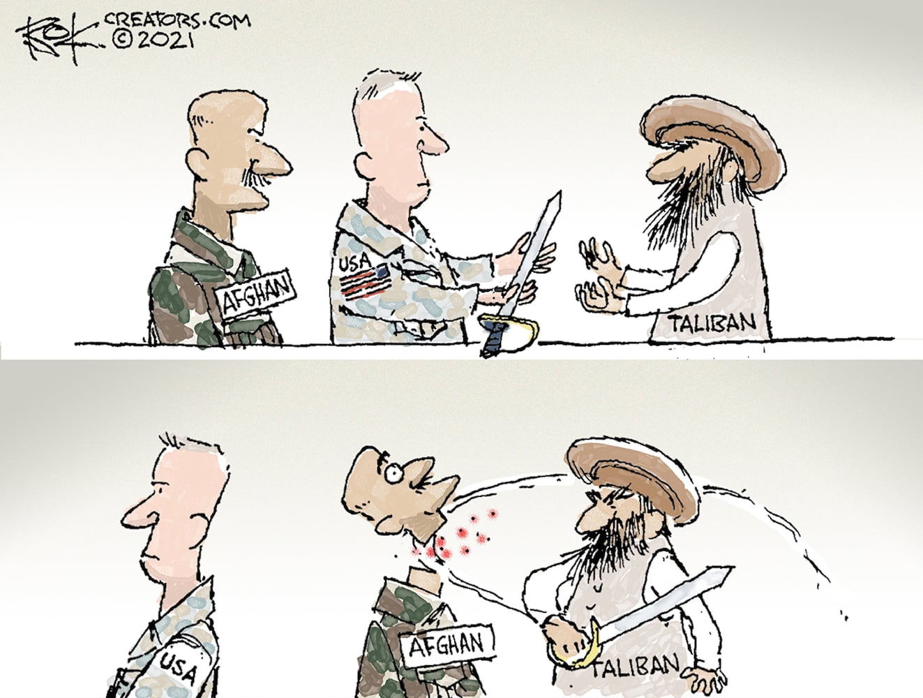 Week in cartoons: Billionaire space race, Afghanistan and more