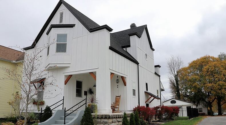 Listed for $309,900 by Tami Holmes Realty, the frame two-story at 214 Hay Ave. in Brookville is located next to the Masonic Temple which was once the mansion home to Isaac Hay, the former postmaster and wealthy resident of Brookville before going bankrupt. Hay Avenue was part of the 35-acre property Hay purchased in1869. CONTRIBUTED