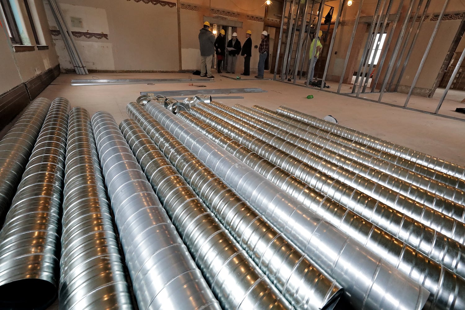 PHOTOS:  A.B. Graham Building Renovations