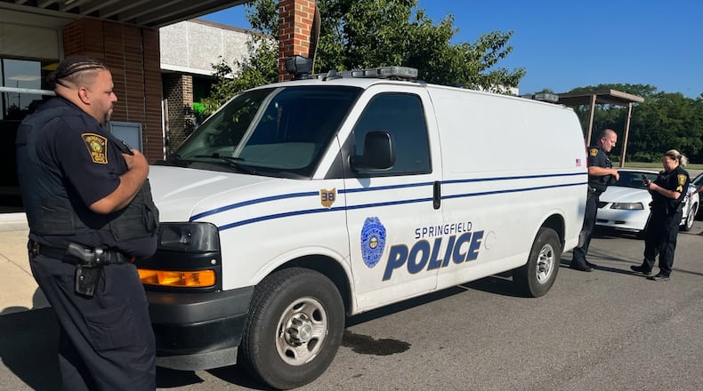 Springfield police were on scene of an incident at a local charter school on Selma Road on Friday, Aug. 18, 2023.