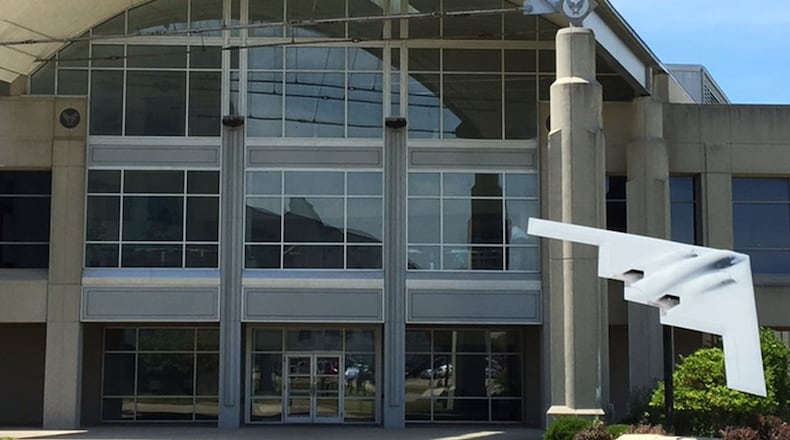 The Air Force Life Cycle Management Center at Wright-Patterson Air Force Base BARRIE BARBER/STAFF