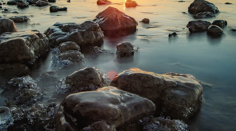 "Sunrise on the Reservoir," Andy Grimm's photo that won the Ohio State Parks Photo Contest, was shot at Buck Creek State Park in Springfield.