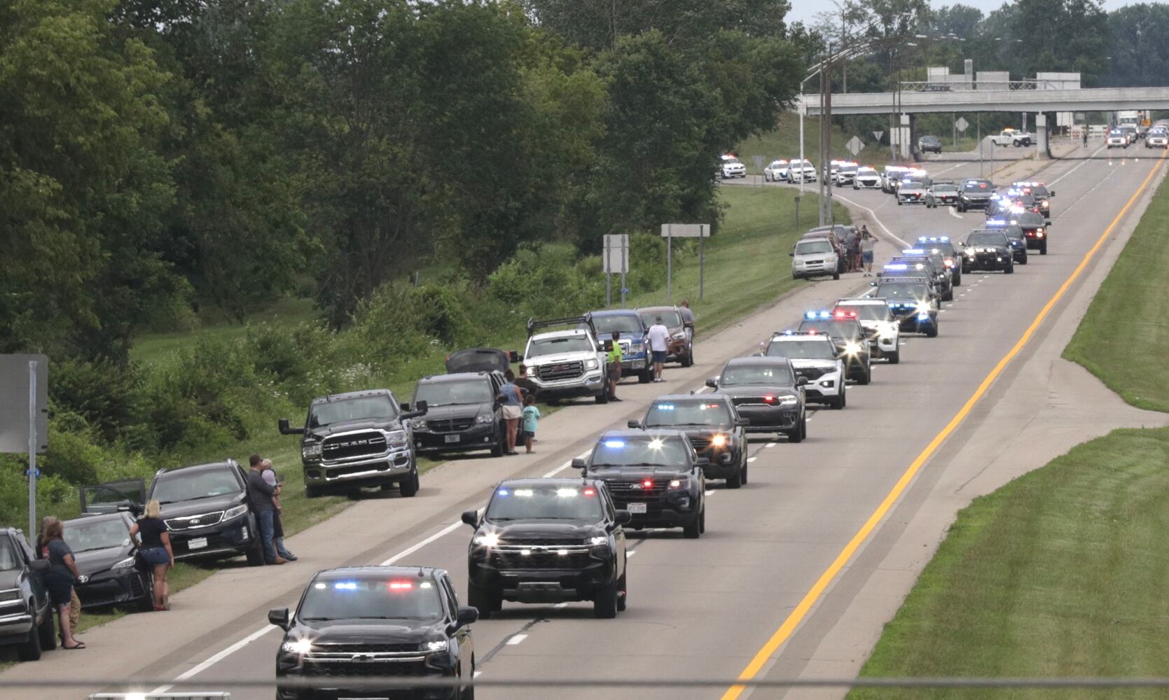 Funeral for Deputy Matthew Yates