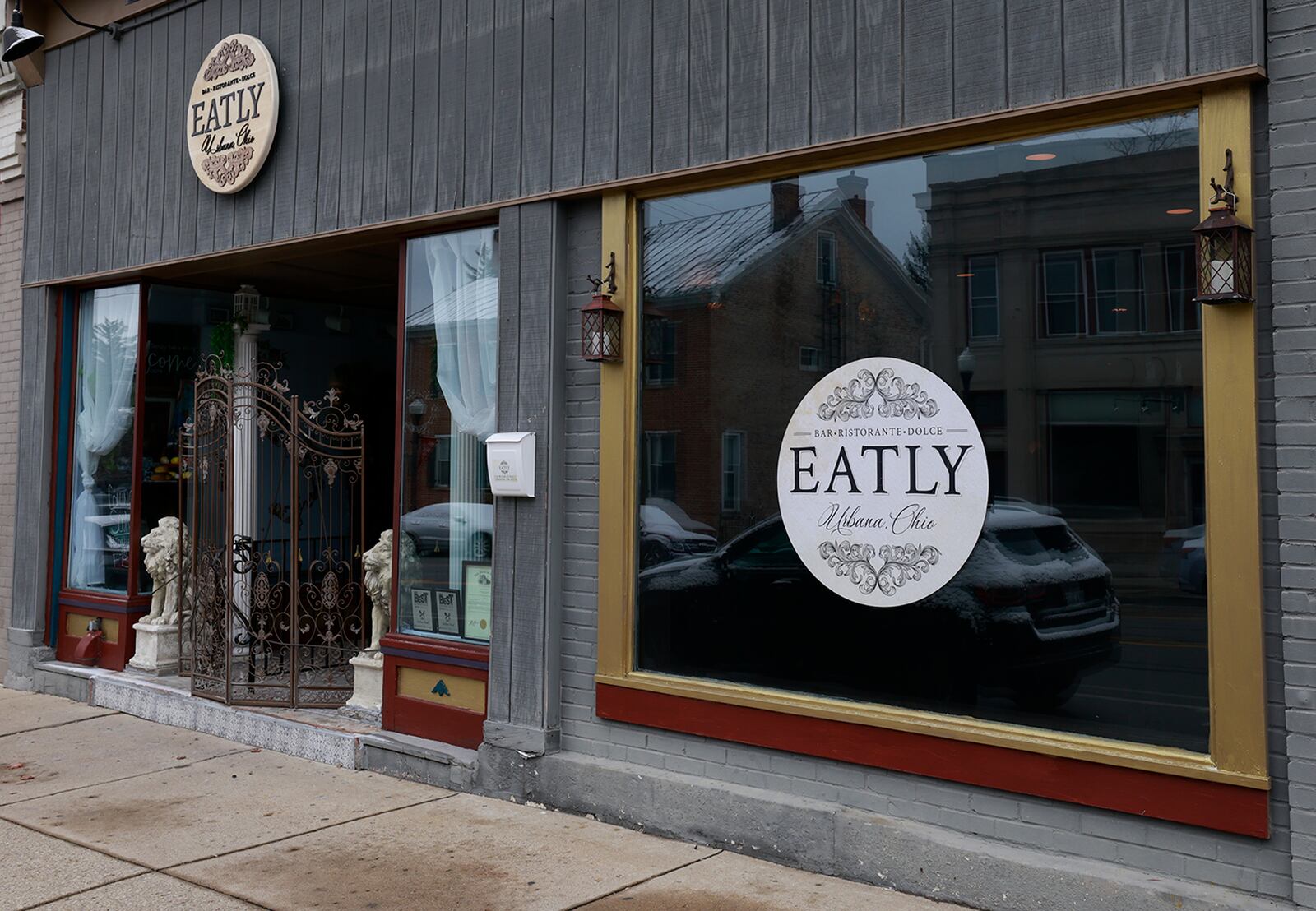 Tom Thompson, the owner of the New Eatly restaurant, has spent the past several months getting his new location ready on Miami Street in Urbana. Thompson had built up a big following at his former location on Fountain Avenue in Springfield and hopes the success will follow him to Champaign County. BILL LACKEY/STAFF