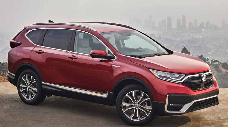 The 2020 CR-V Hybrid has earned the Insurance Institute for Highway Safety’s 2020 TOP SAFETY PICK rating. For the 2020 model year, all CR-V models provide Honda Sensing, a suite of safety and driver-assistive technologies, which includes Collision Mitigation Braking System with Pedestrian Detection; Forward Collision Warning; Road Departure Mitigation incorporating Lane Departure Warning; Lane Keeping Assist System; and Adaptive Cruise Control. Honda photo