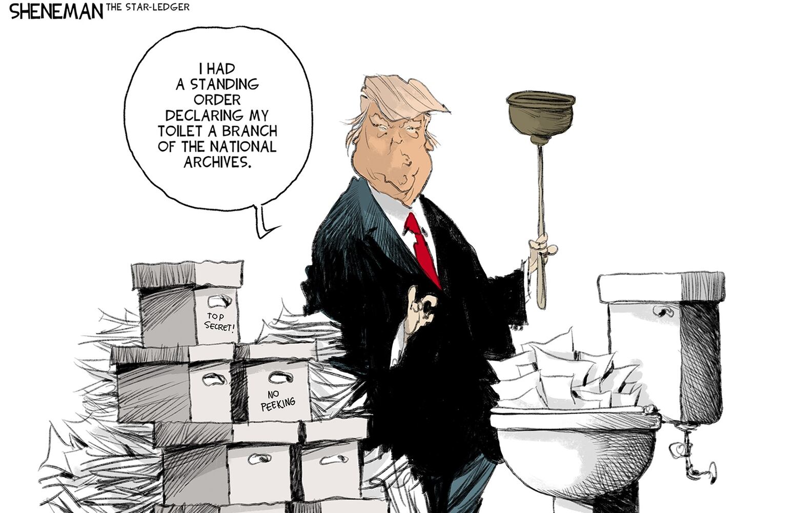 WEEK IN CARTOONS: Student loans, redacted affidavit, Fauci and more
