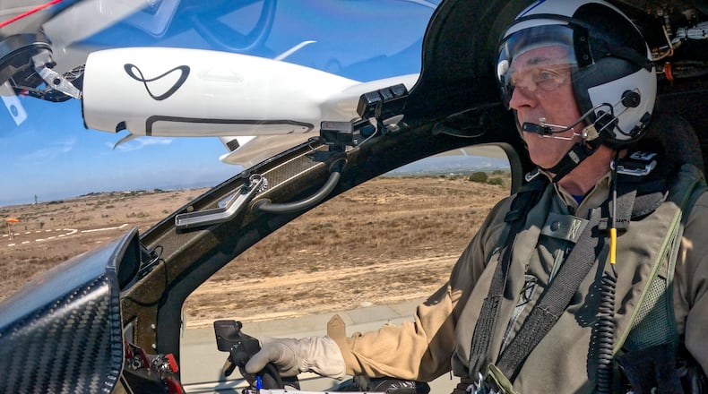 A Joby Aviation pilot at work. Joby photo