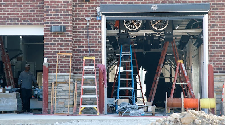 The new car wash, WhiteWater Express, will open in December at 1378 W. First St. in Springfield. BILL LACKEY/STAFF