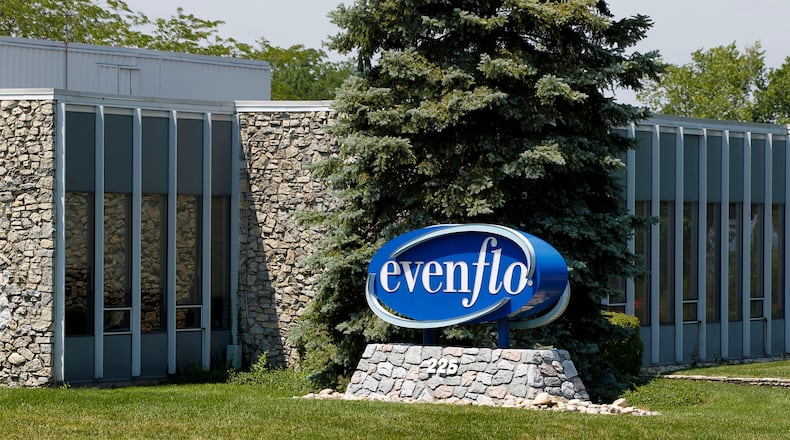 Evenflo former headquarters at 225 Byers Road, Miamisburg.LISA POWELL / STAFF
