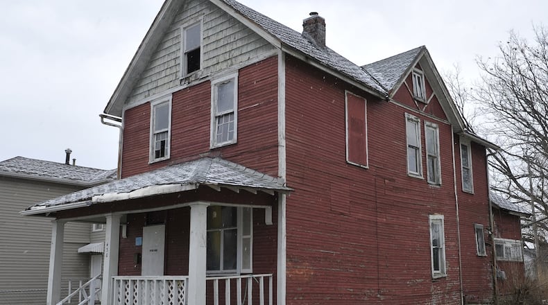 Vacant property on Southern Avenue in Springfield. Bill Lackey/Staff