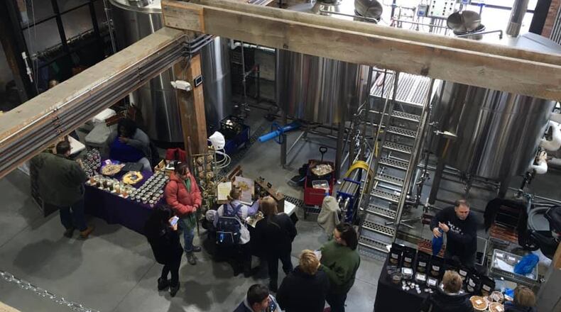 The Market at Mother's will bring in several food vendors with fresh items to Mother Stewart's Brewing Company on Saturdays in April. This photo is from a previous year's market. Social distancing will be in place and masks will be required to attend. Courtesy photo