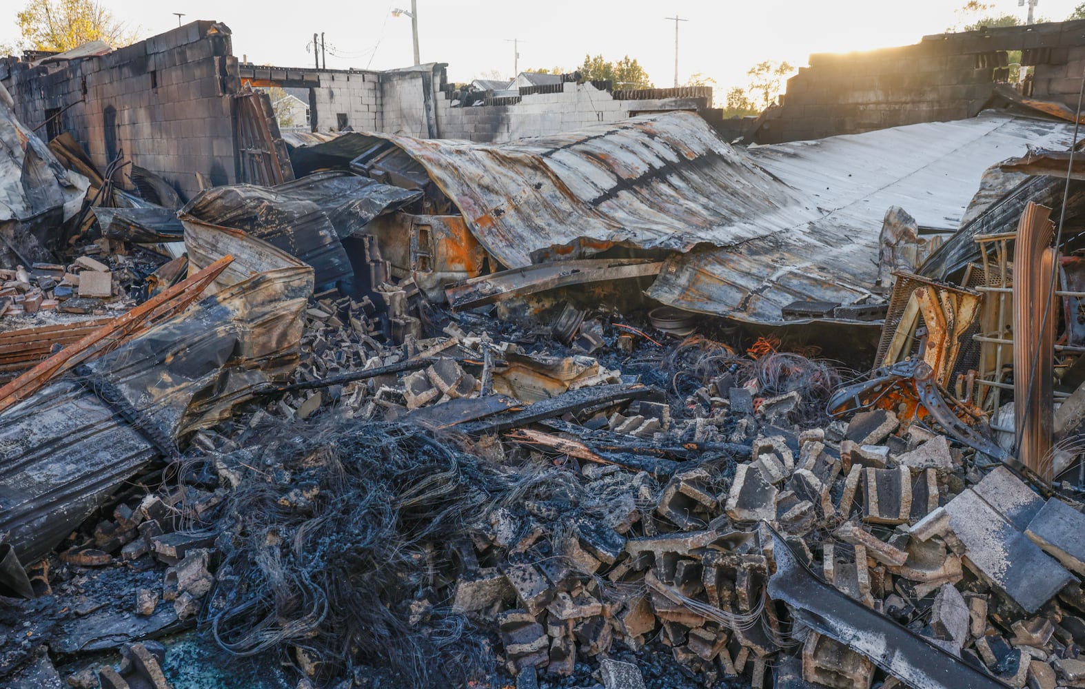 Aftermath of Urbana Fire