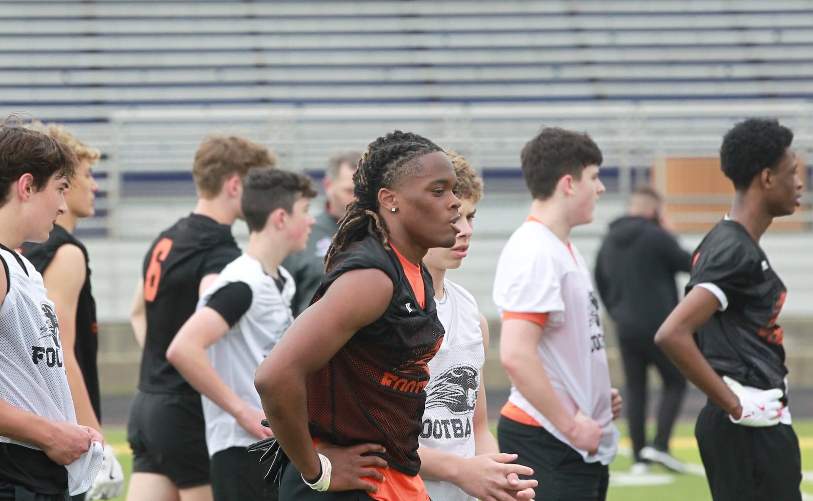 High school football recruiting showcase 2025 Kelvin Keyes Jr.