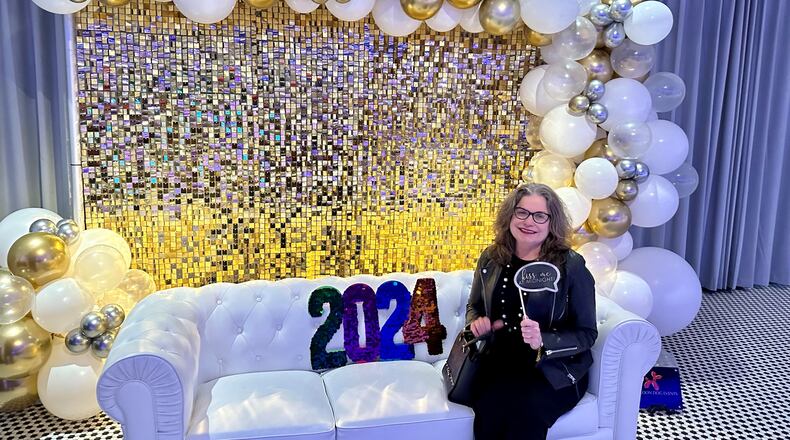 I attended Culture Works' New Year's Eve celebration recently at the newly renovated Dayton Arcade. (The Dayton Daily News was the print media sponsor for the event.) The fun and festivities inspired me to add even more sparkle to my 2024 vision board. CONTRIBUTED