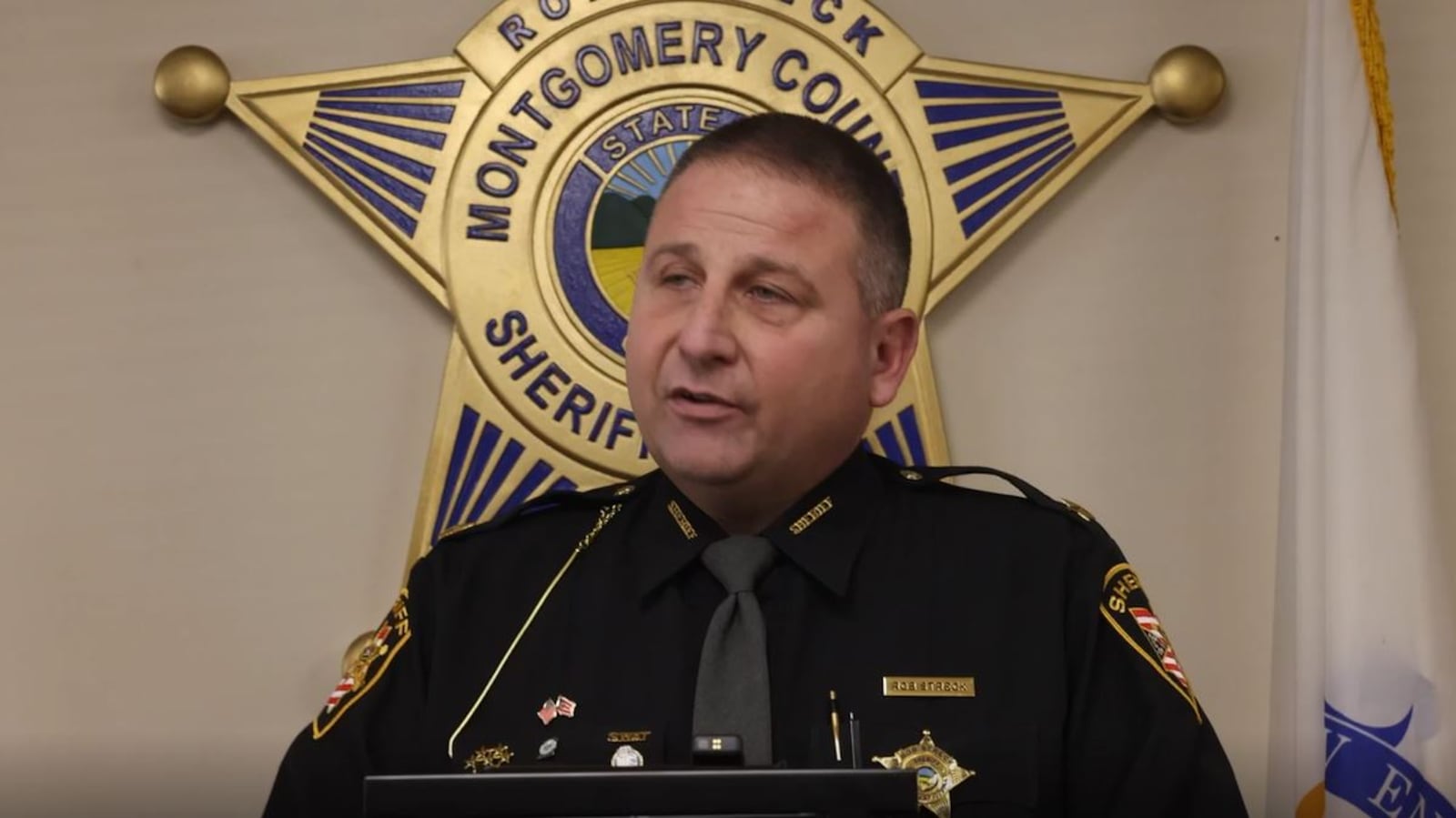 Montgomery County Sheriff Rob Streck. JIM NOELKER/STAFF