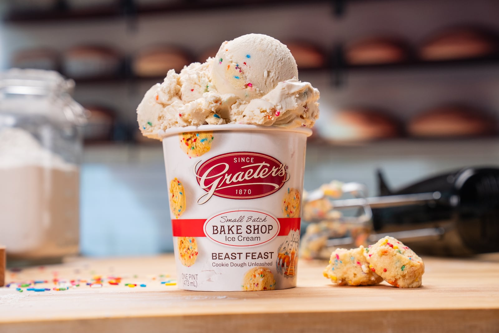 Graeter’s Ice Cream has collaborated with Kings Island for Beast Feast,  its second bonus flavor of the summer (CONTRIBUTED PHOTO).