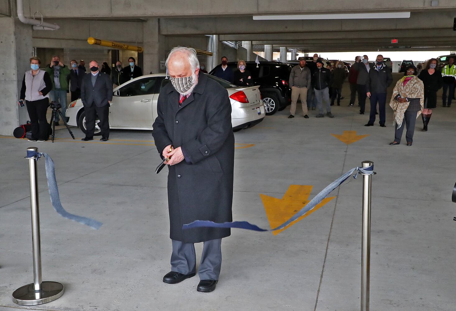 PHOTOS: Ribbon Cutting For New Parking Garage