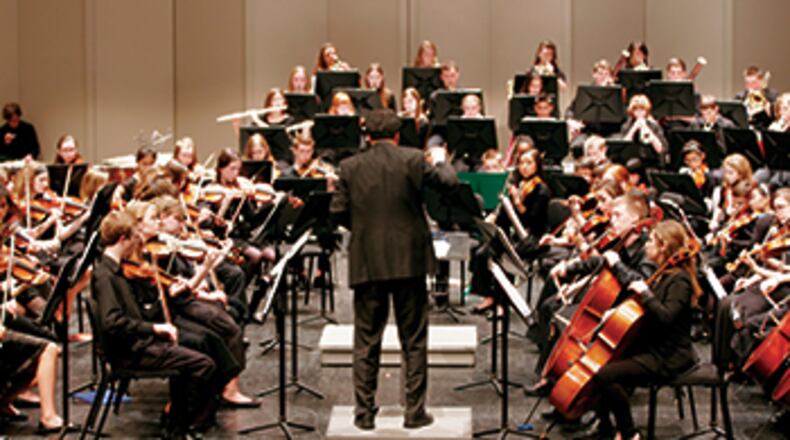 The Springfield Youth Orchestras will perform for financial pledges on Friday, Jan. 12, during the annual Play-a-Thon event. CONTRIBUTED