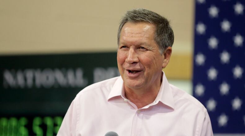 Ohio Gov. John Kasich. AP