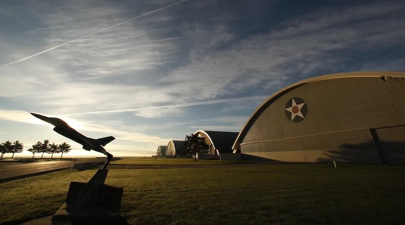 The exterior of the National Musuem of the U.S. Air Force in October 2021. Air Force photo