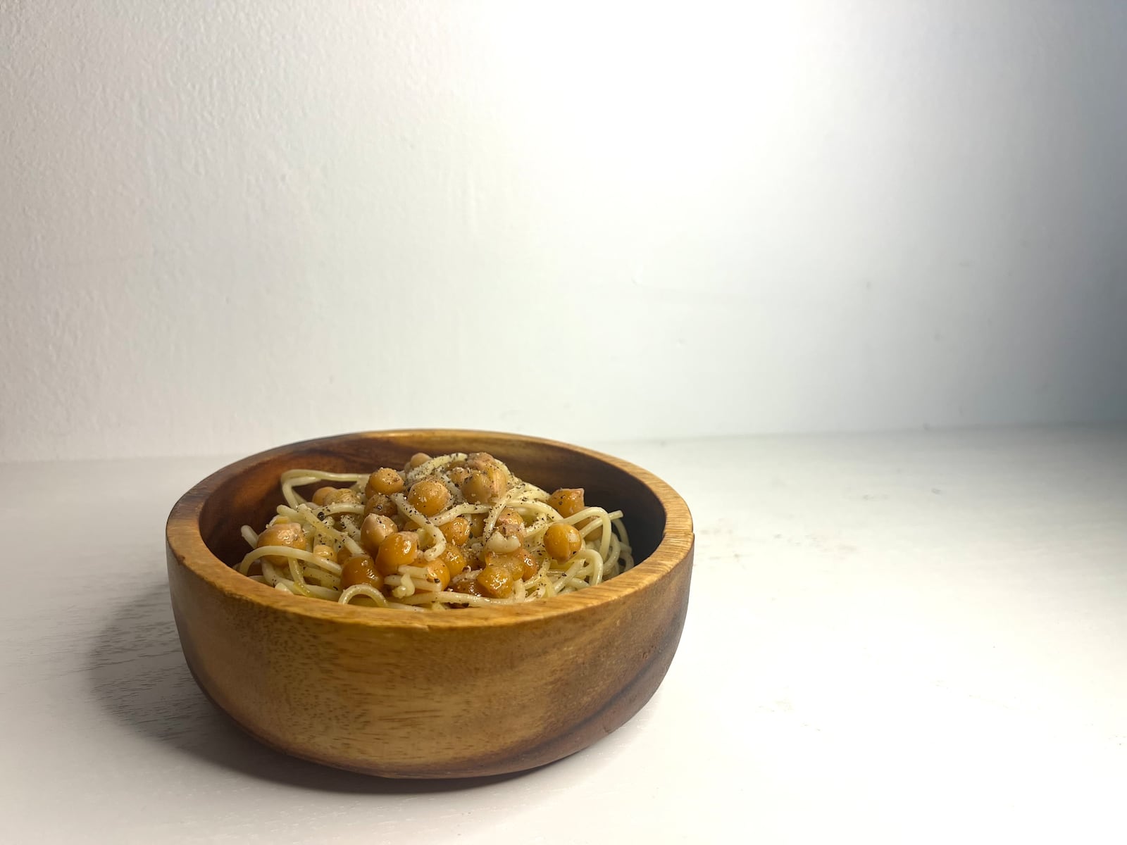 Whitney Kling: Spaghetti with Fried Chick Peas