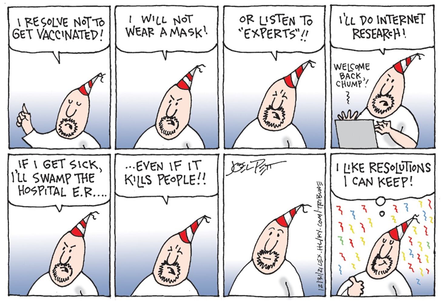 WEEK IN CARTOONS: Bidding goodbye to 2021, Betty White and more