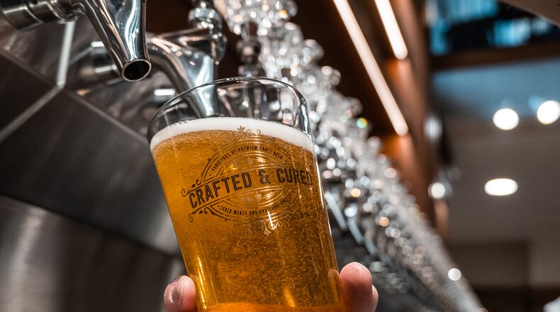 Crafted & Cured, a craft beer bar with cured meats, artisanal cheeses and more, will hold a ribbon cutting and grand opening ceremony Wednesday, Feb. 8 starting at 4:30 p.m. The craft beer bar will open following the ribbon cutting at 5 p.m. (CONTRIBUTED PHOTO).