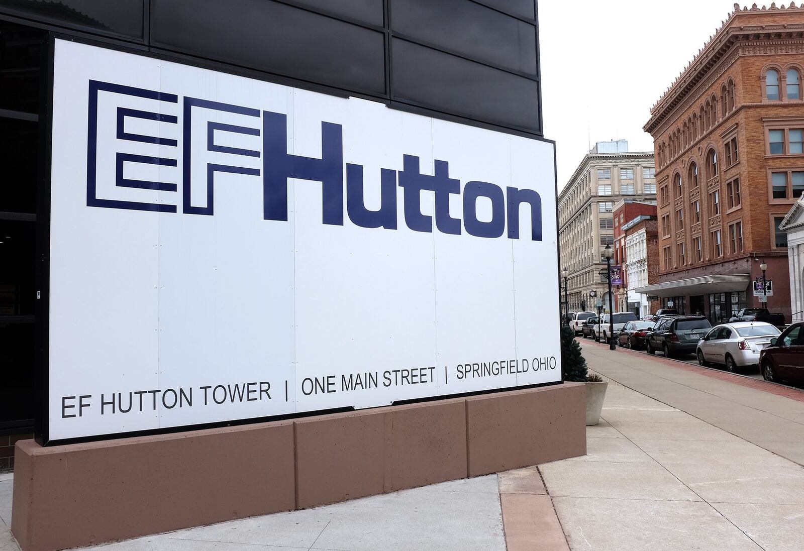 EF Hutton Tower in downtown Springfield. Bill Lackey/Staff