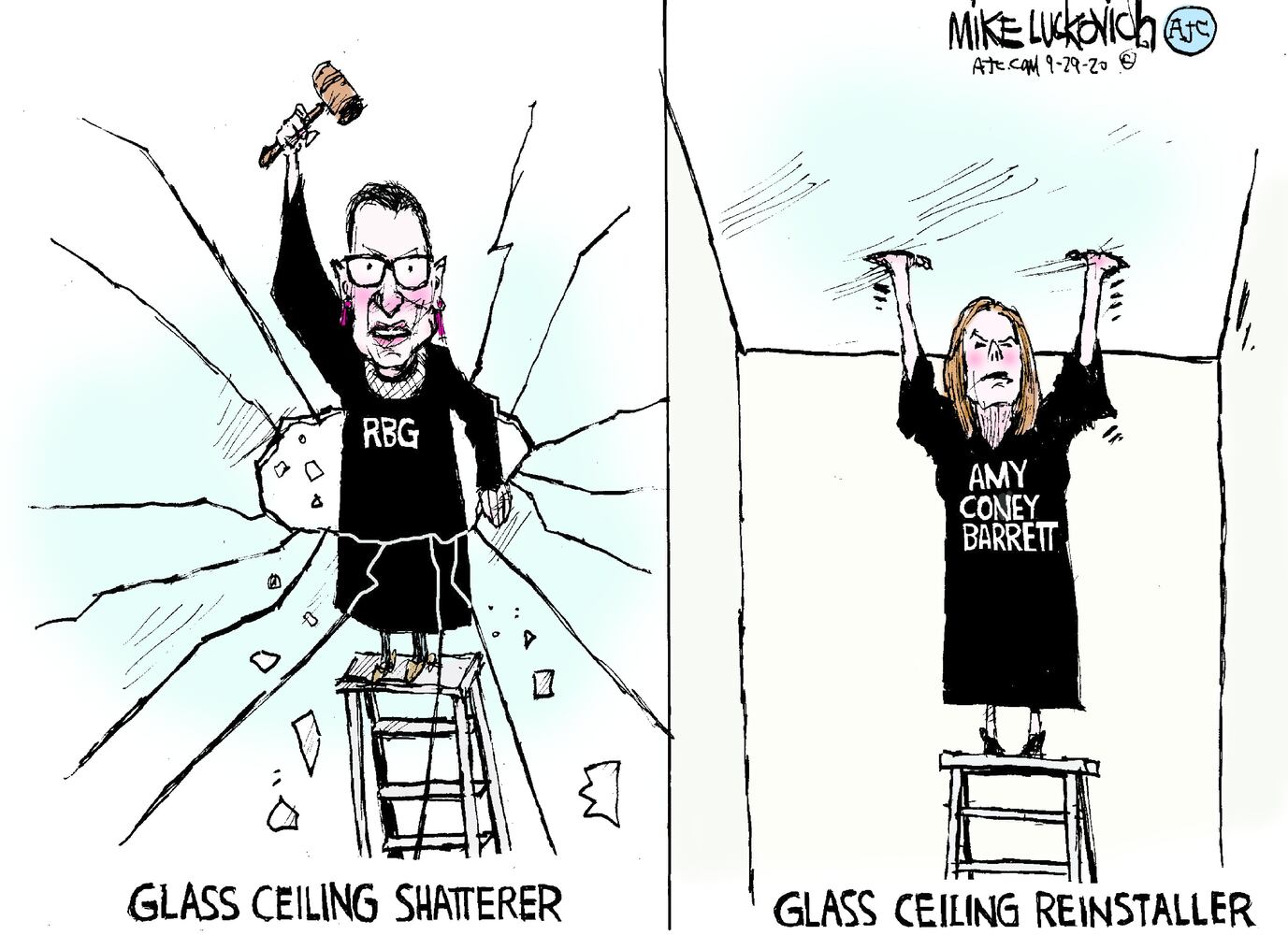 Week in cartoons: Trump's taxes, the presidential debate and more