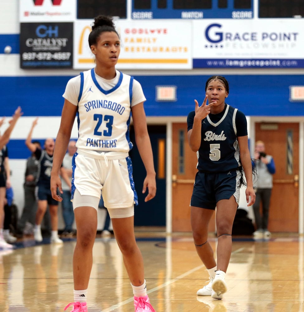 Fairmont Springboro basketball