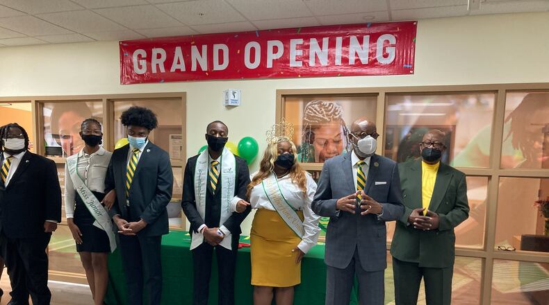 Dr. Elfred Anthony Pinkard, president of Wilberforce University, called the partnership to open the new health center especially timely given the persistent challenge of the COVID-19. KAITLIN SCHROEDER