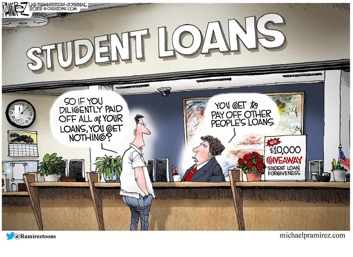 WEEK IN CARTOONS: Student loans, redacted affidavit, Fauci and more