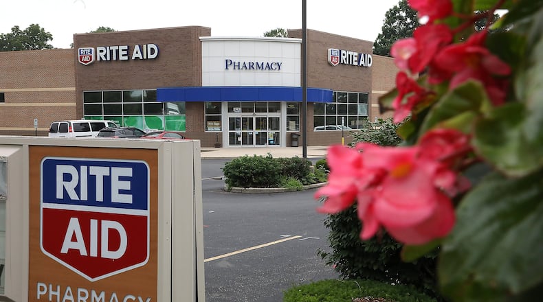 Property records to show a company called Prep Pharmacy Enon LLC has purchased a Rite-Aid in Enon for $2.9 million. BILL LACKEY/STAFF