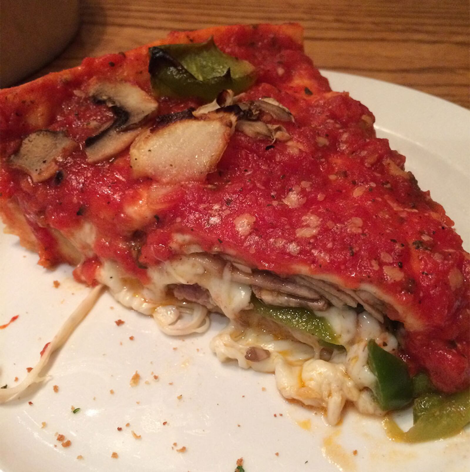 Giordano's is known for stuffed, deep-dish pizza that takes 45 minutes to make.