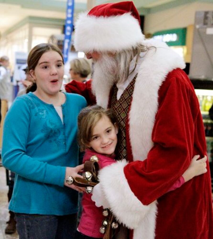 Santa Claus at Upper Valley Mall