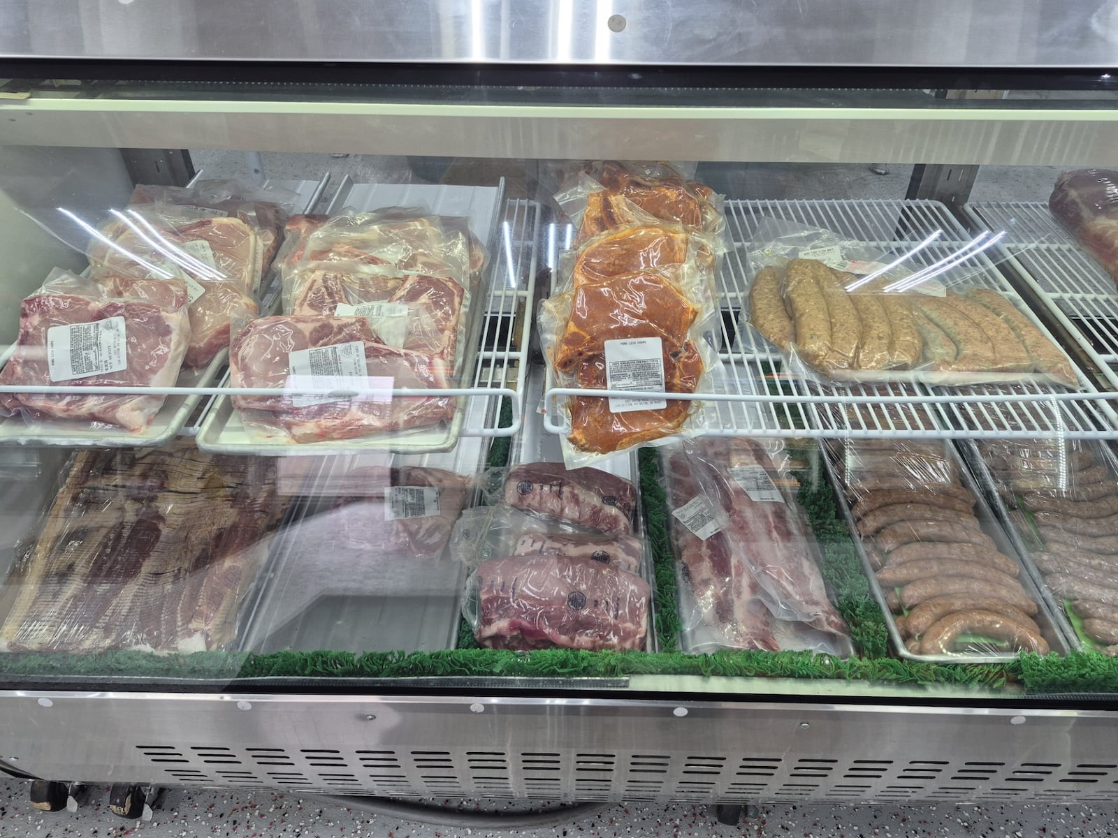 The cost of meat is up 5.6% from last year according to the Bureau of Labor Statistics, forcing some shoppers to opt for less expensive options. MICHAEL KURTZ / STAFF