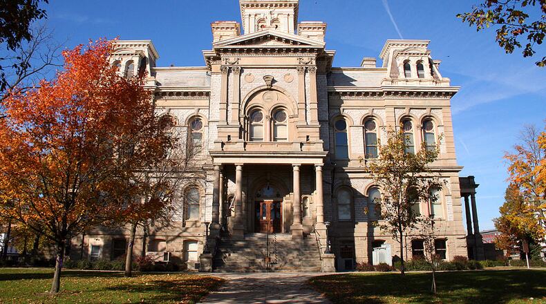 Shelby County Courthouse in Sidney