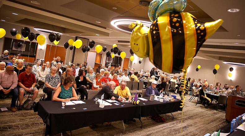 The 26th annual Altrusa Literacy Sting will test area teams' abilities to spell on Sept. 23 at Courtyard Springfield Downtown as a fundraiser to aid Clark County literacy efforts. BILL LACKEY/STAFF