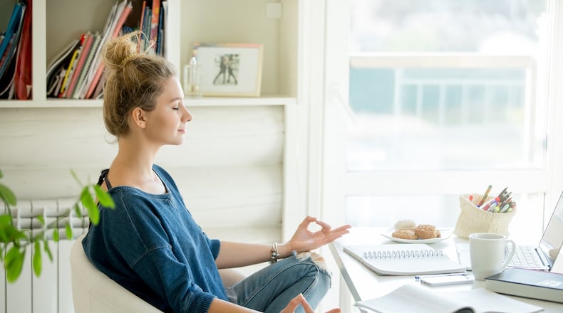 Now that the coronavirus has upended so many of our lives, stress levels have skyrocketed. Sitting in silence is one way to get some relief. CONTRIBUTED