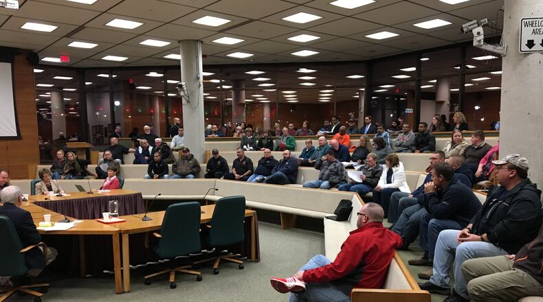 Springfield City Commission is resuming in-person meetings beginning Tuesday. Those attending will be required to social distance, wear masks and submit to temperature checks upon entering the building. FILE