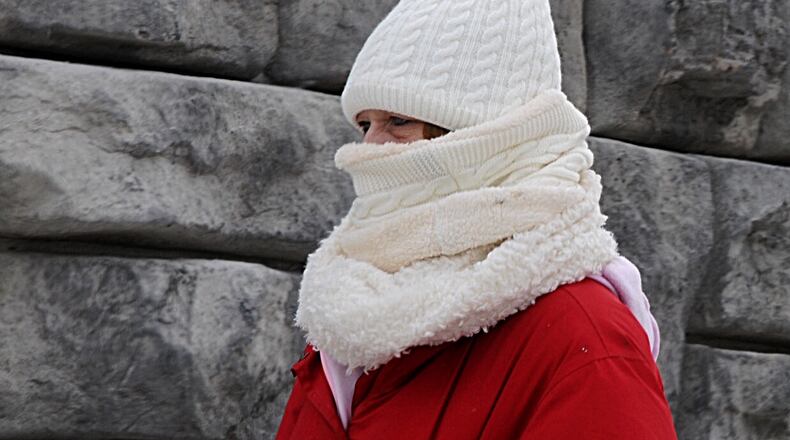 PHOTOS: Cold weather blasts the Miami Valley