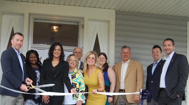 The ribbon cutting for the law firm took place on Thursday, April 25.