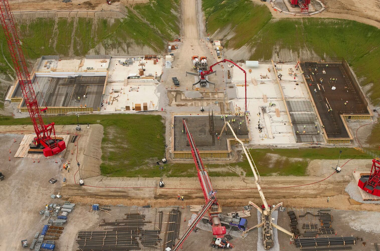 Intel Corp Ohio Concrete Pour