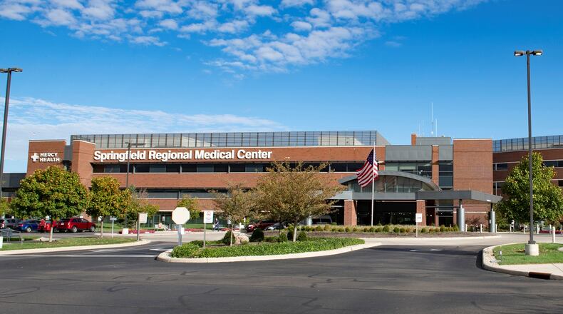 Mask wearing will continue to be enforced at Mercy Health facilities, including at Springfield Regional Medical Center and Urbana Hospital. Contributed