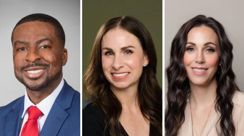 Rep. Willis Blackshear, Jr., D-Dayton; Dayton Board of Education member Jocelyn Rhynard; and Kettering City Councilwoman Jyl Hall are set to compete for the Democratic nomination in Senate District 6.